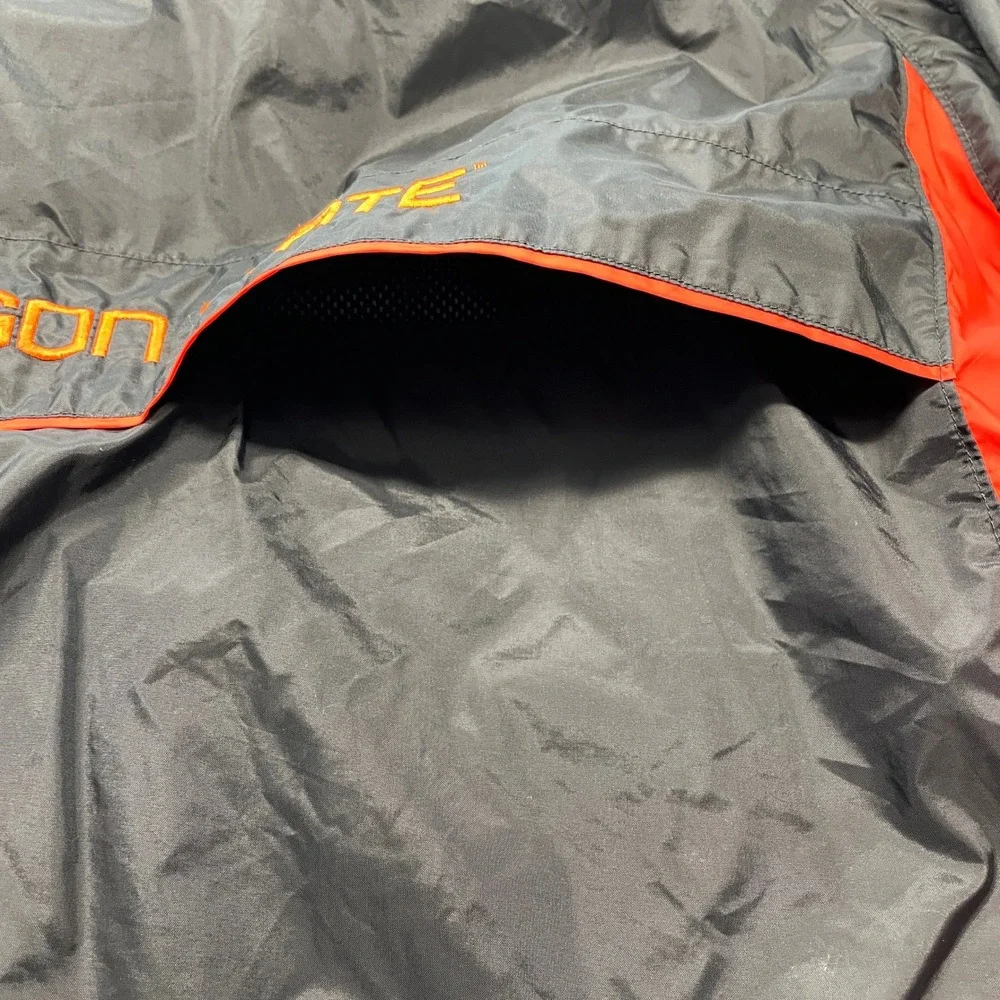 Columbia Oregon State Beavers Packable Raincoat Mens Black Orange Good Hooded L - Picture 15 of 16